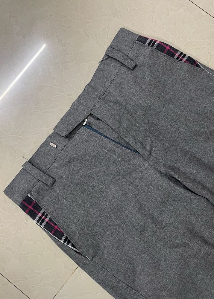 Grey Formal Pants