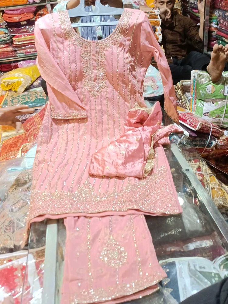 Elegant Pink Salwar Suit