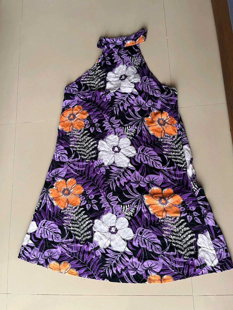 Floral Halter Sundress