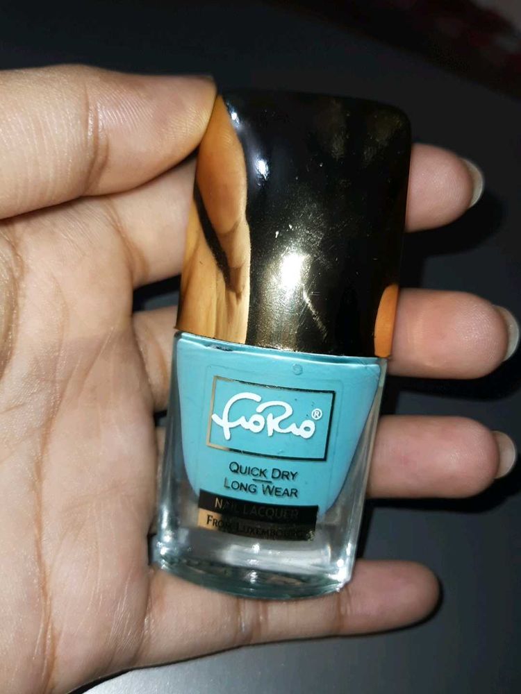 FioRio Light Blue Nail Polish