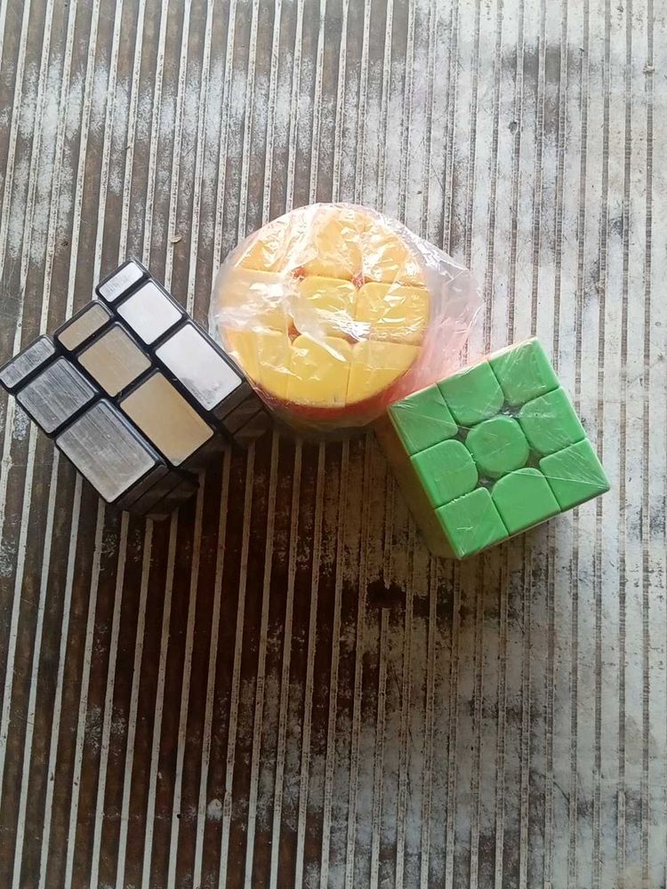 combo offer  Set of 3 different Puzzle Cubes