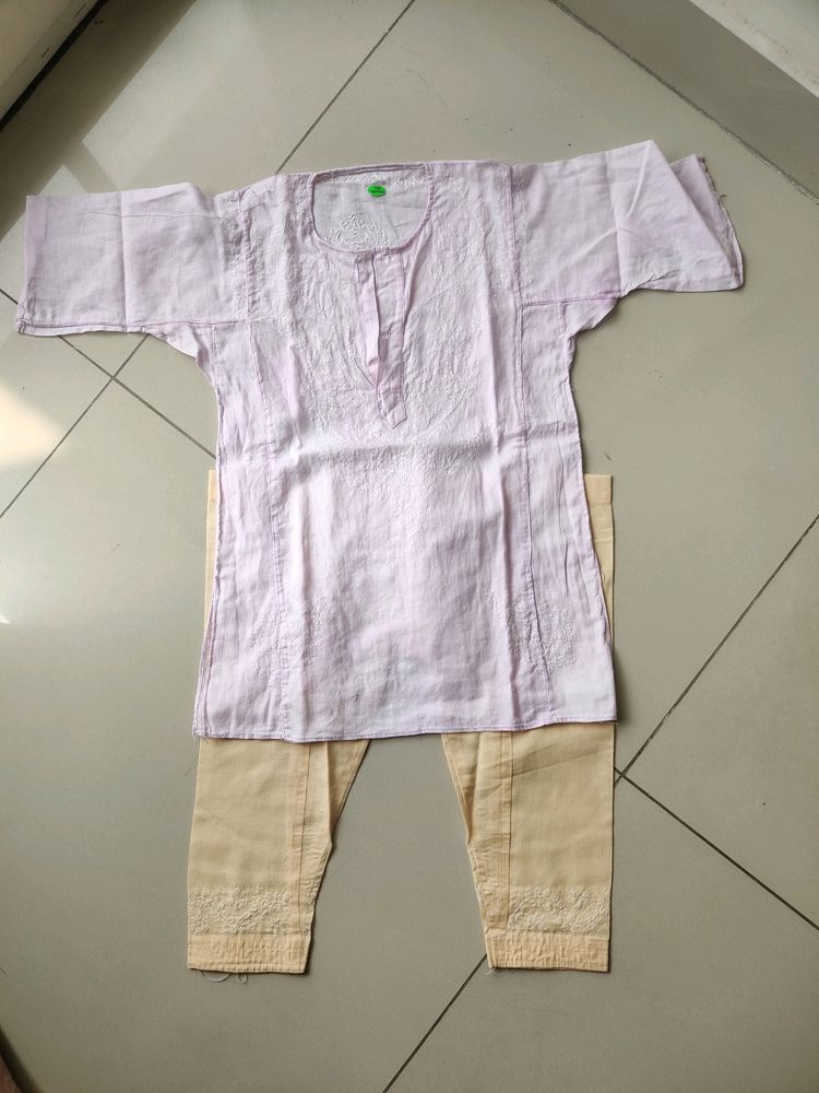 Chikankari Kurti Salwar