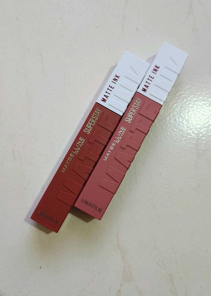 Maybelline Matte Ink Lipsticks