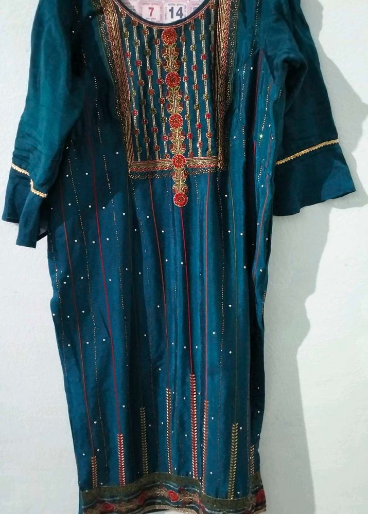 Sharara suit with dupatta