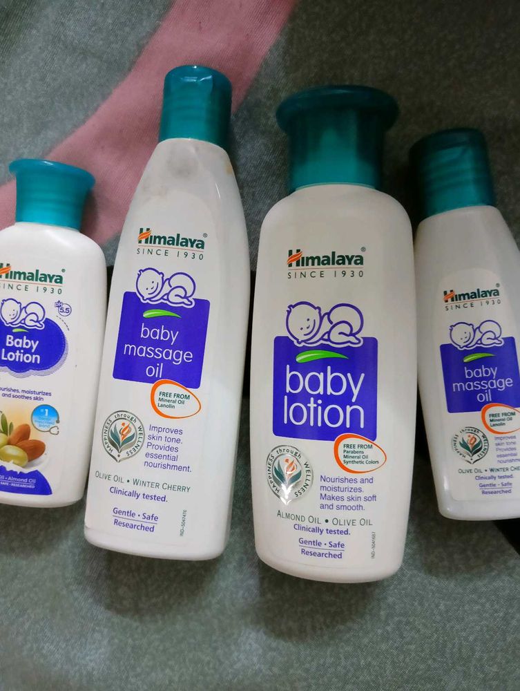Himalaya Baby Lotion &amp; Oil