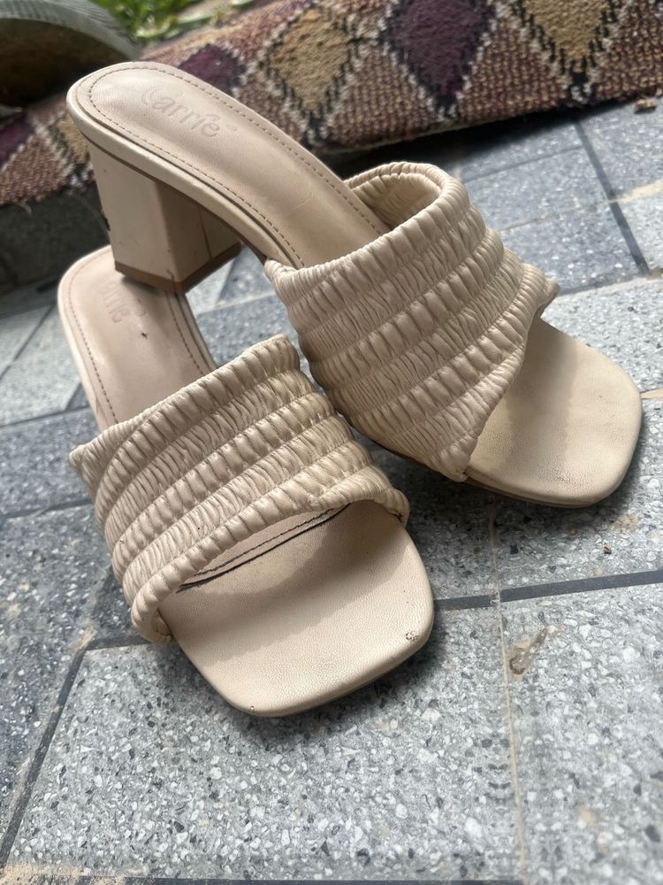 Lovely Beige Heels