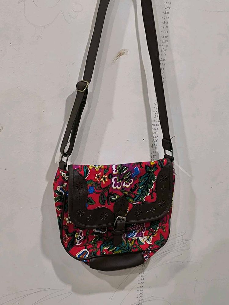 Traditional Design Sling Bag.