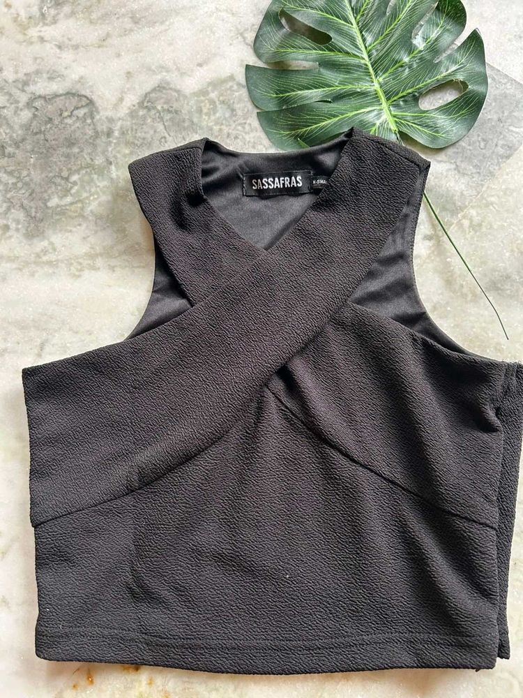 Sassafras Crisscross Tank Top