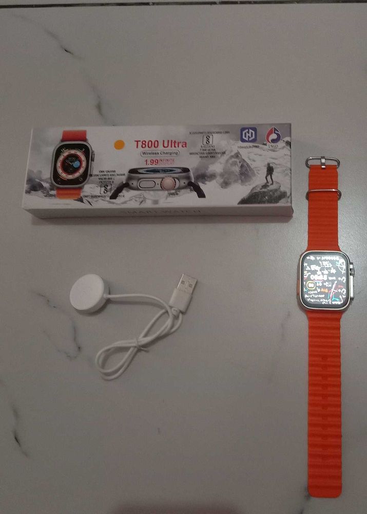 T800 Ultra Smart Watch - Orange