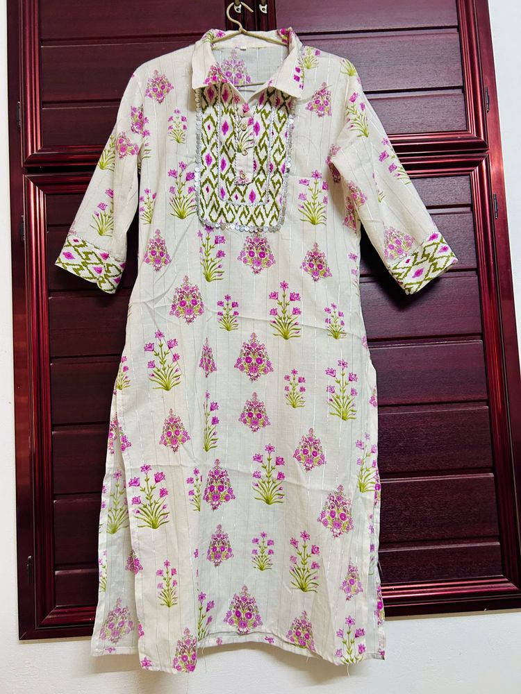 Floral Print Kurti