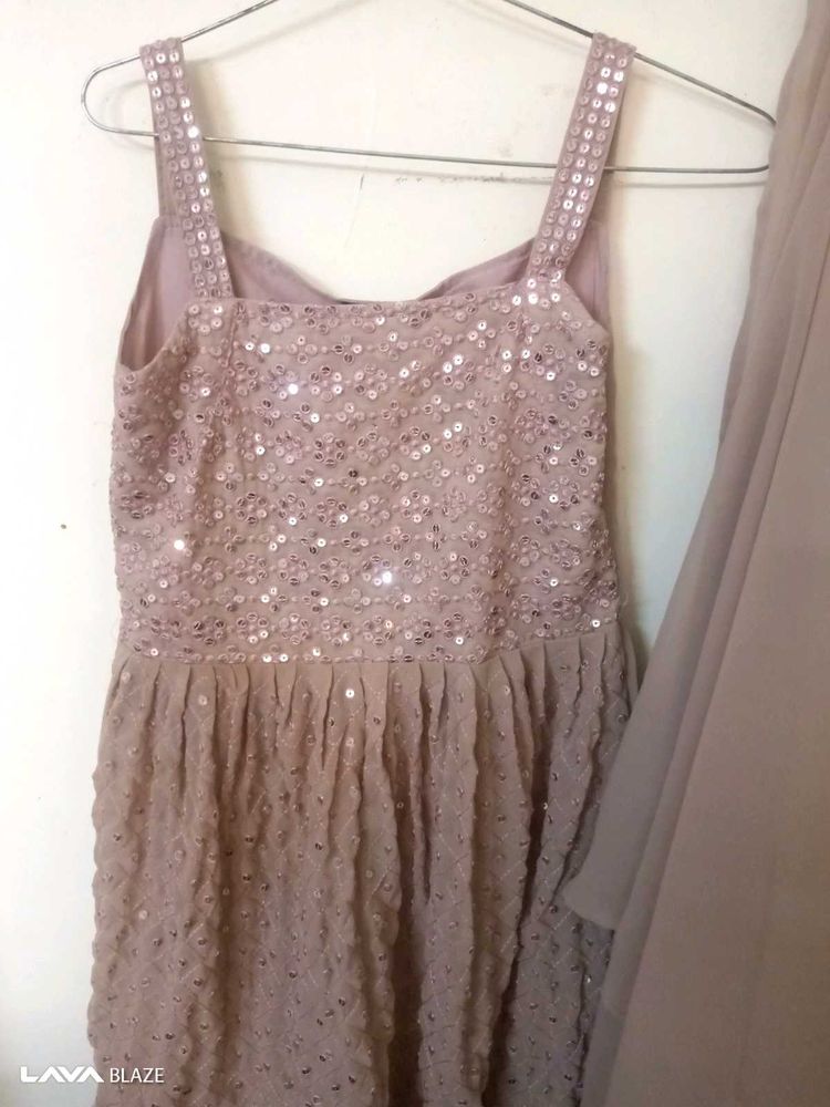 Mauve Sequin Dress