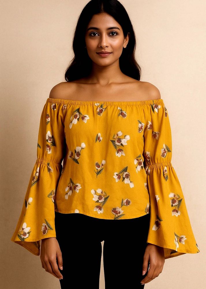 Floral Off-Shoulder Top
