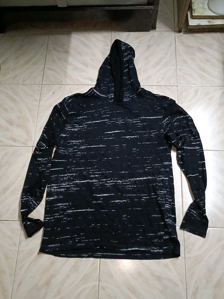 Black Hoodie T-Shirt