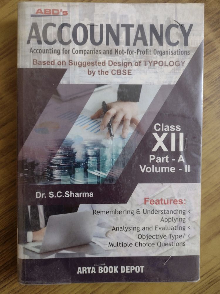 Accountancy Book For Class 12, Part-A, Volume-2