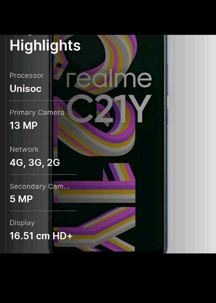 Realme C21Y Fixed Price
