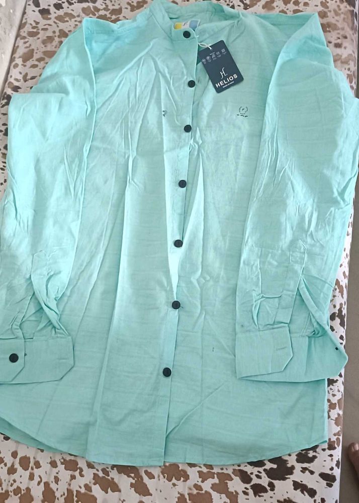 Helios Mint Green Shirt