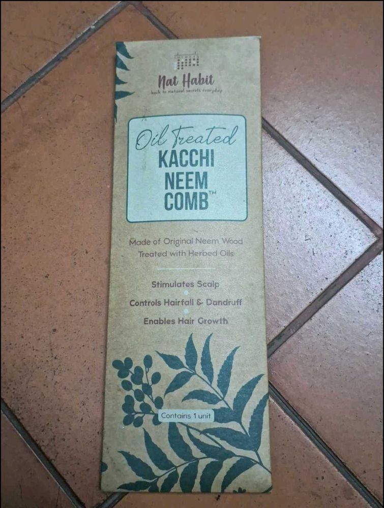 Nat Habit Neem Comb