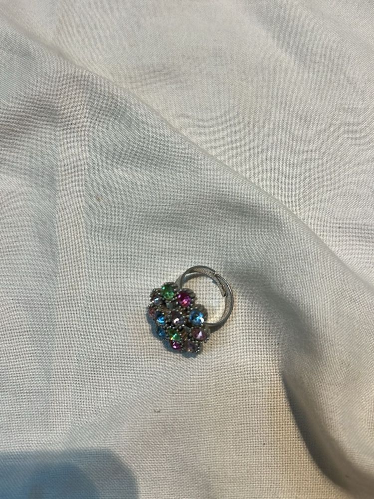 Colorful Gem Ring
