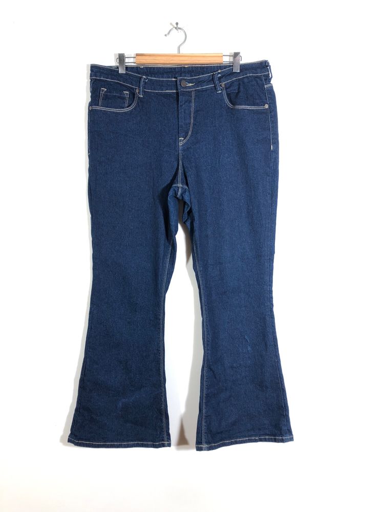 Dark Blue Boot Cut Jeans(Women’s)