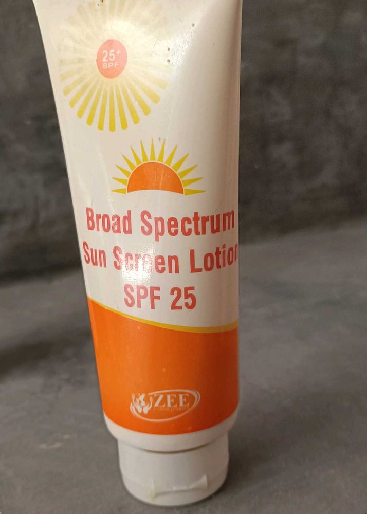 Moisturizer And Sunscreen