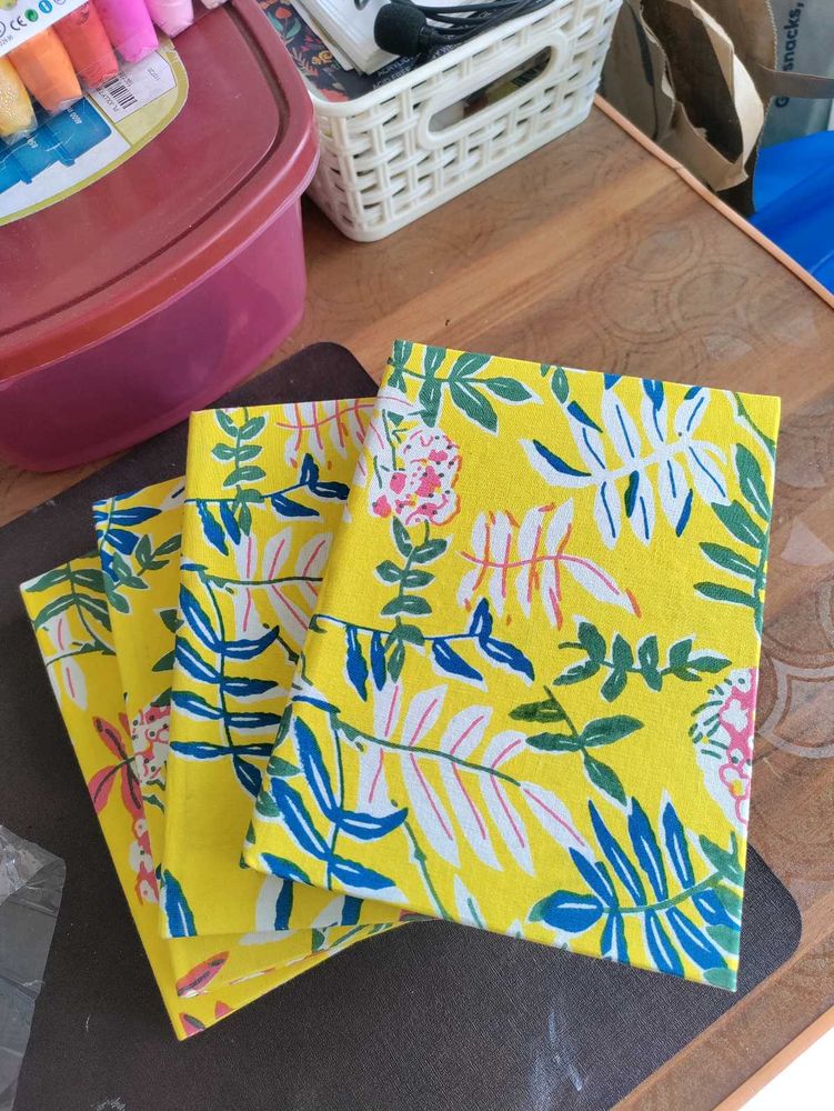 Journal With Fabric Cover
