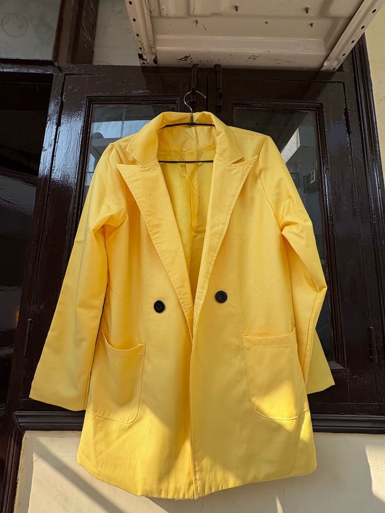 Yellow Blazer - Stylish &amp; Chic