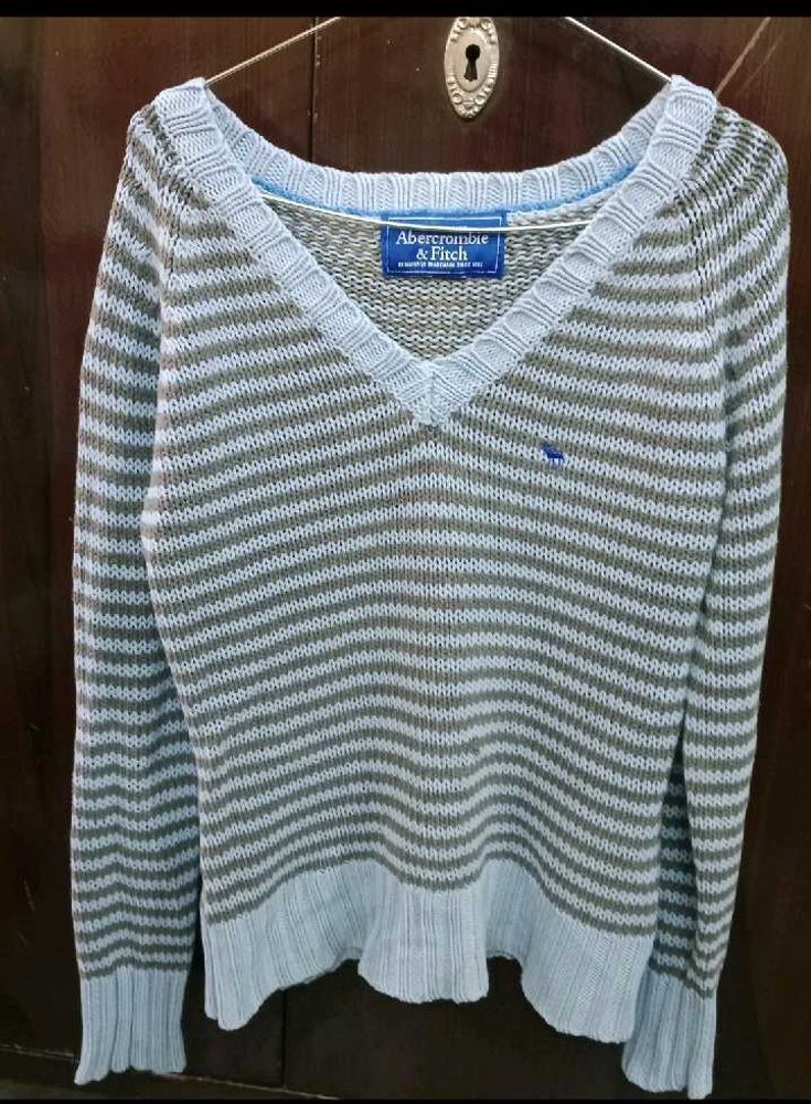 ABERCROMBIE &amp; FITCH Striped Knit Sweater