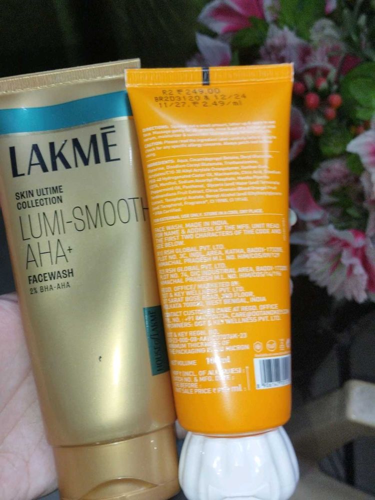 Lakme &amp; Dot &amp; Key Face Wash Duo