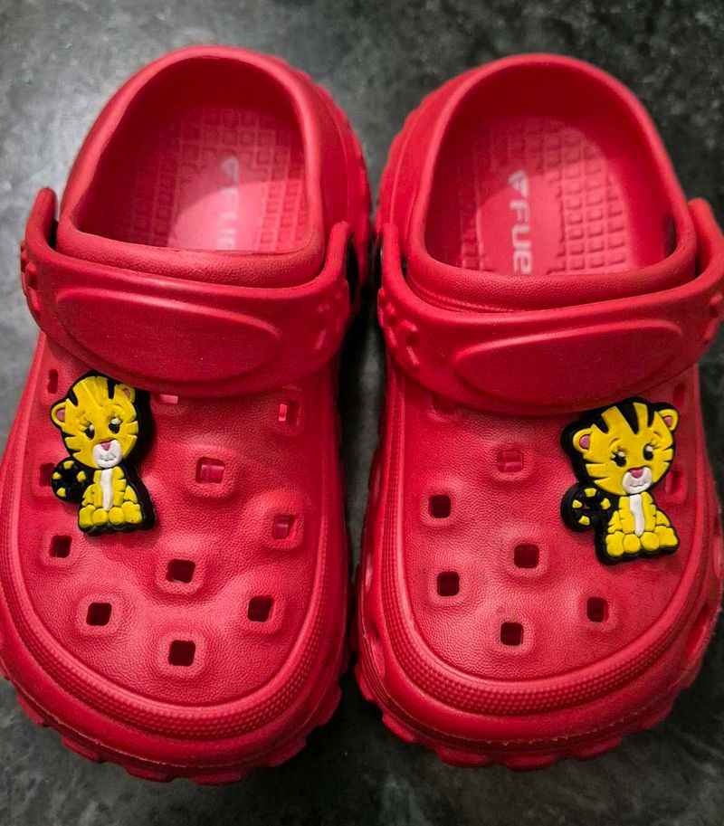 Red Tiger Clogs For Kids Infant