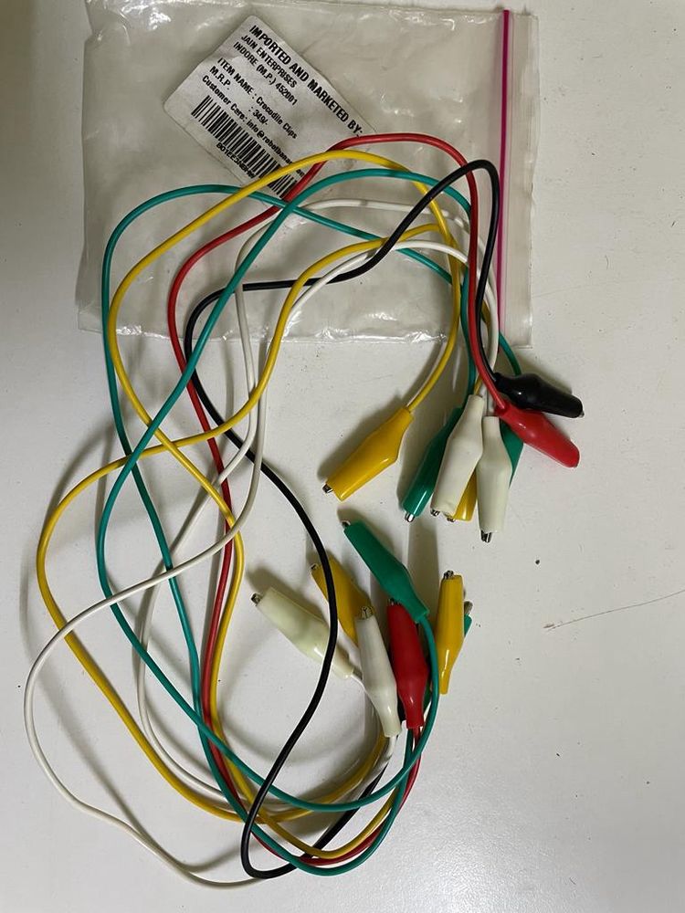 Double Ended Crocodile Clips 8 Pieces