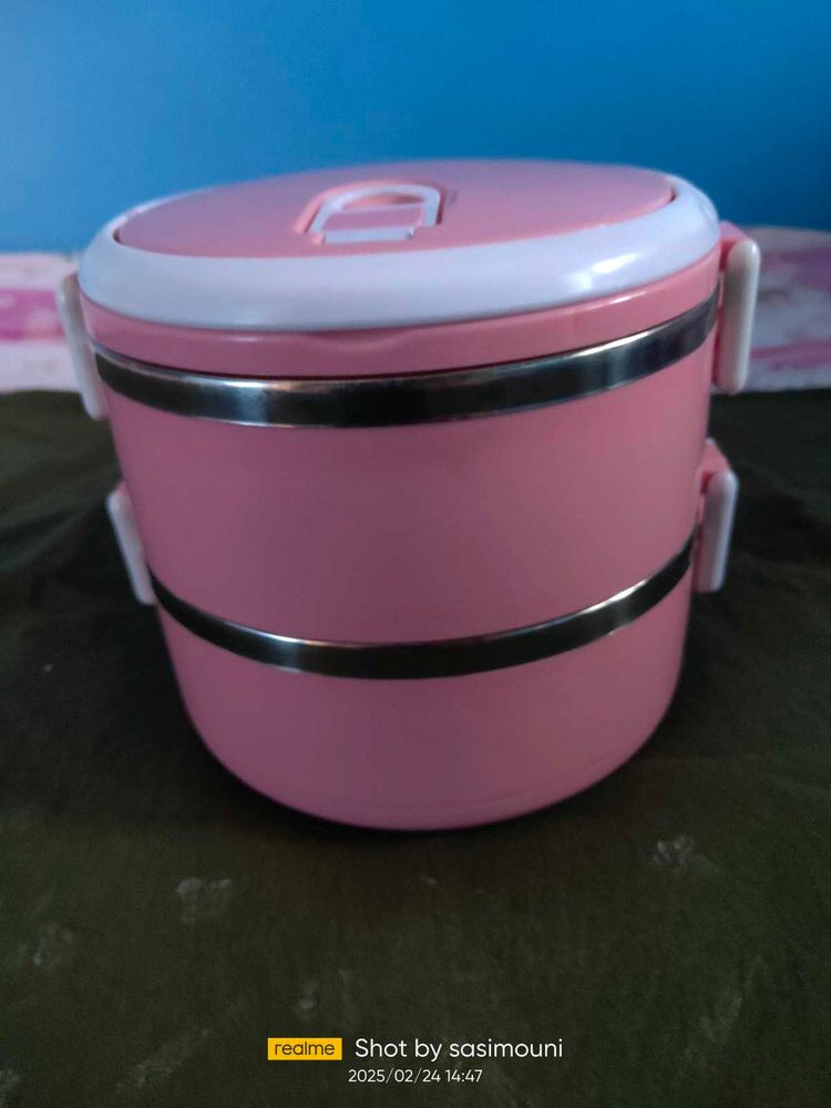 Stain Less Stell Insulated Multi Layer Lunch Box