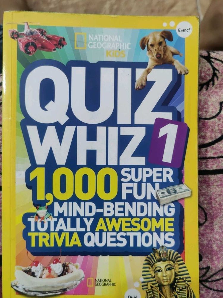 National Geographic Kids Quiz Whiz 1,2,3,4