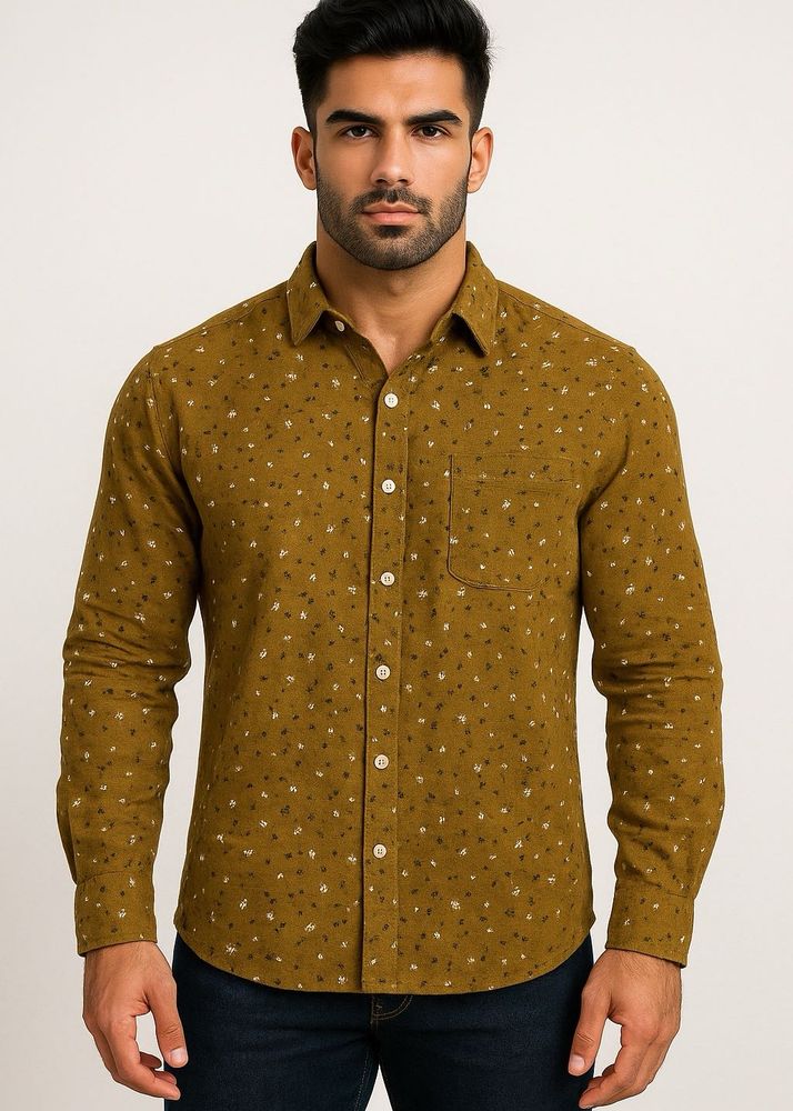 Patterned Casual Shirt | Men 3XL