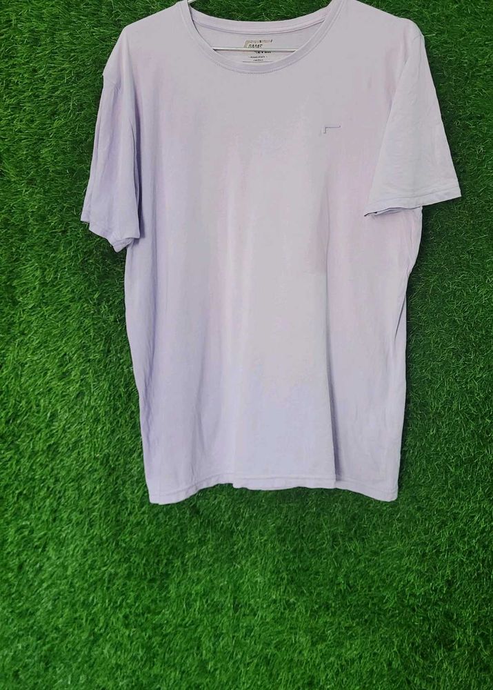 lavender Casual T-Shirt
