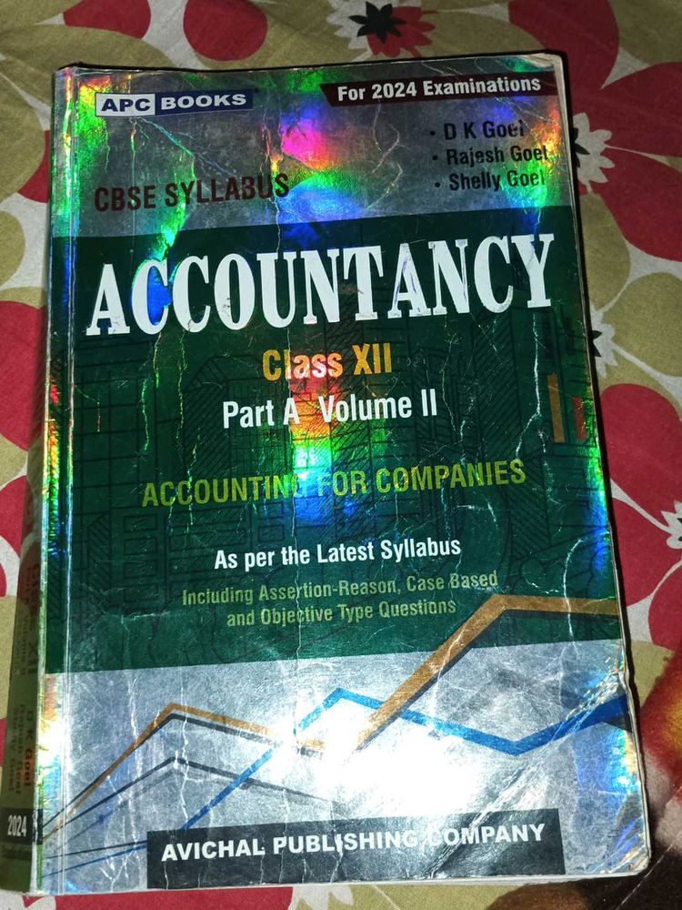 Accountancy Class XII - CBSE Syllabus part 2