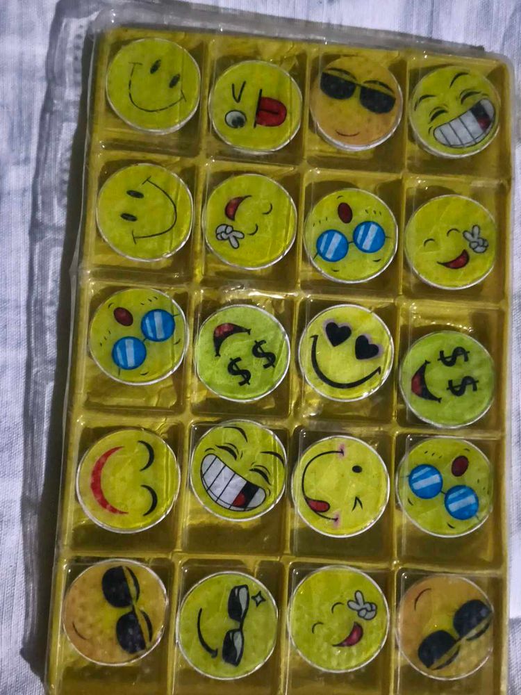 Emoji Patches - Set of 20