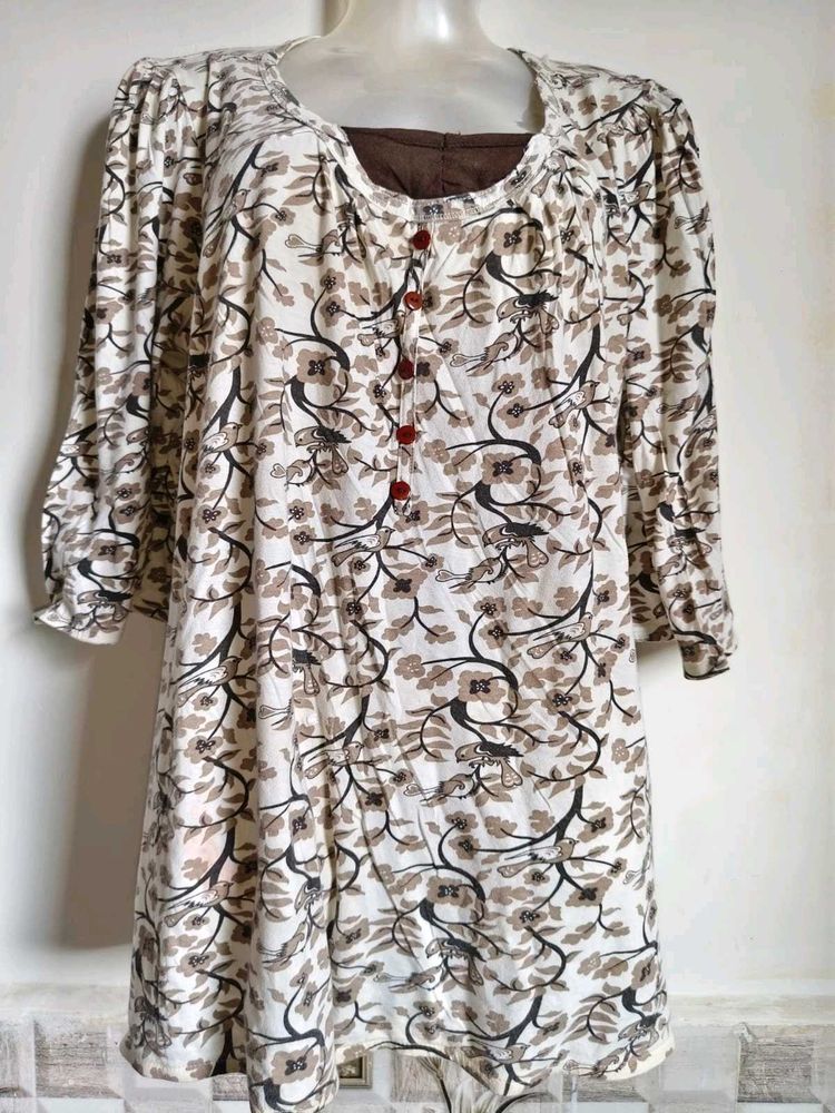 🎊Buy 1, Get 1 Free🎁XL/XXL Floral Tunic Top