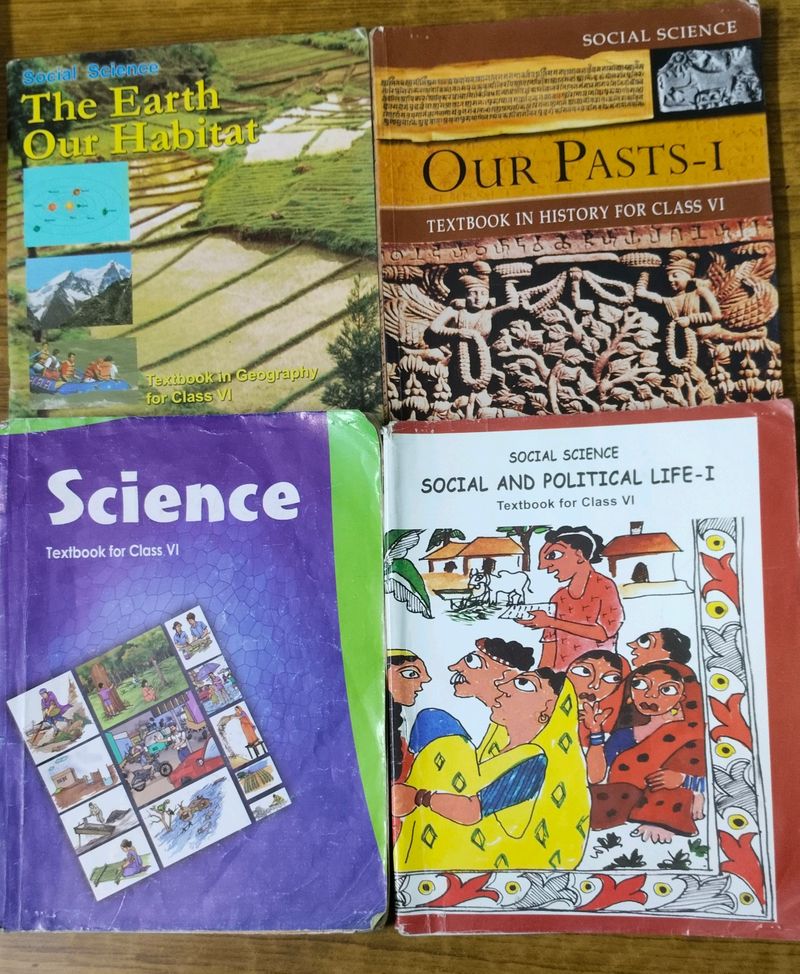 NCERT Social Science  And general Sc Txt Class 6