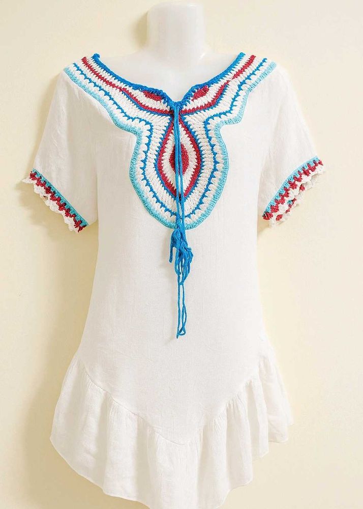 🎀Crochet Charm Cotton Dress