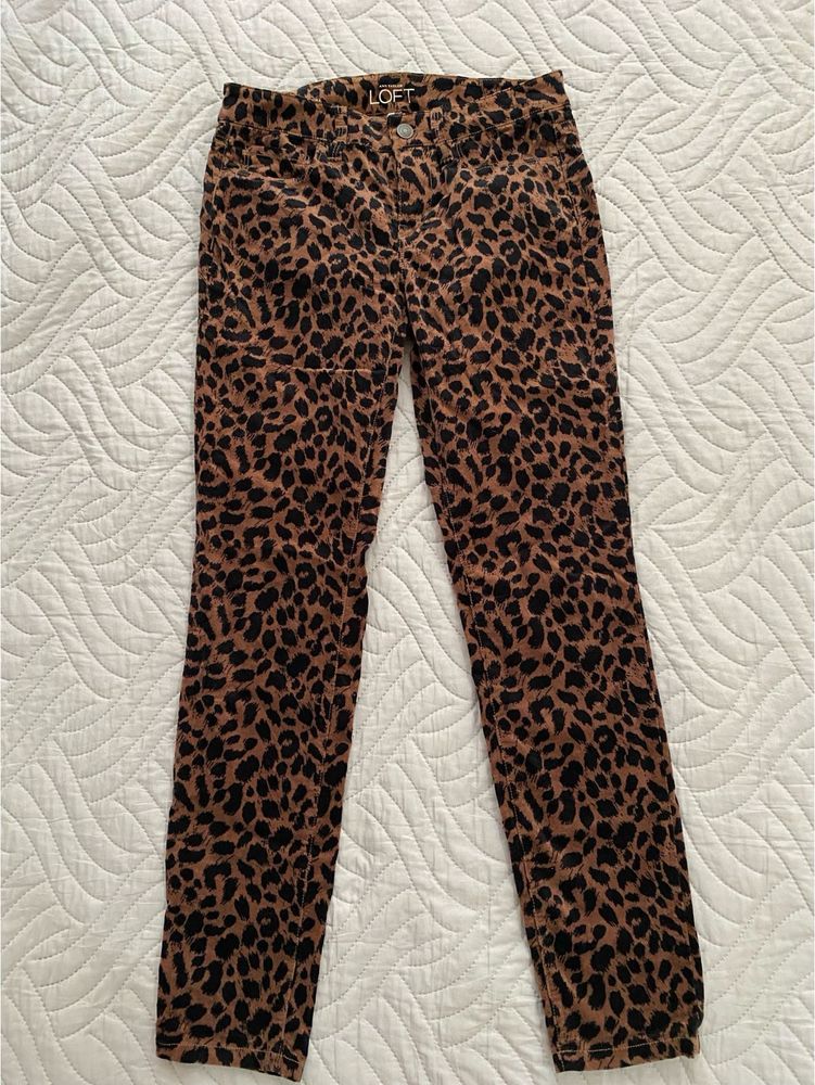 Y2K Animal Print Trousers