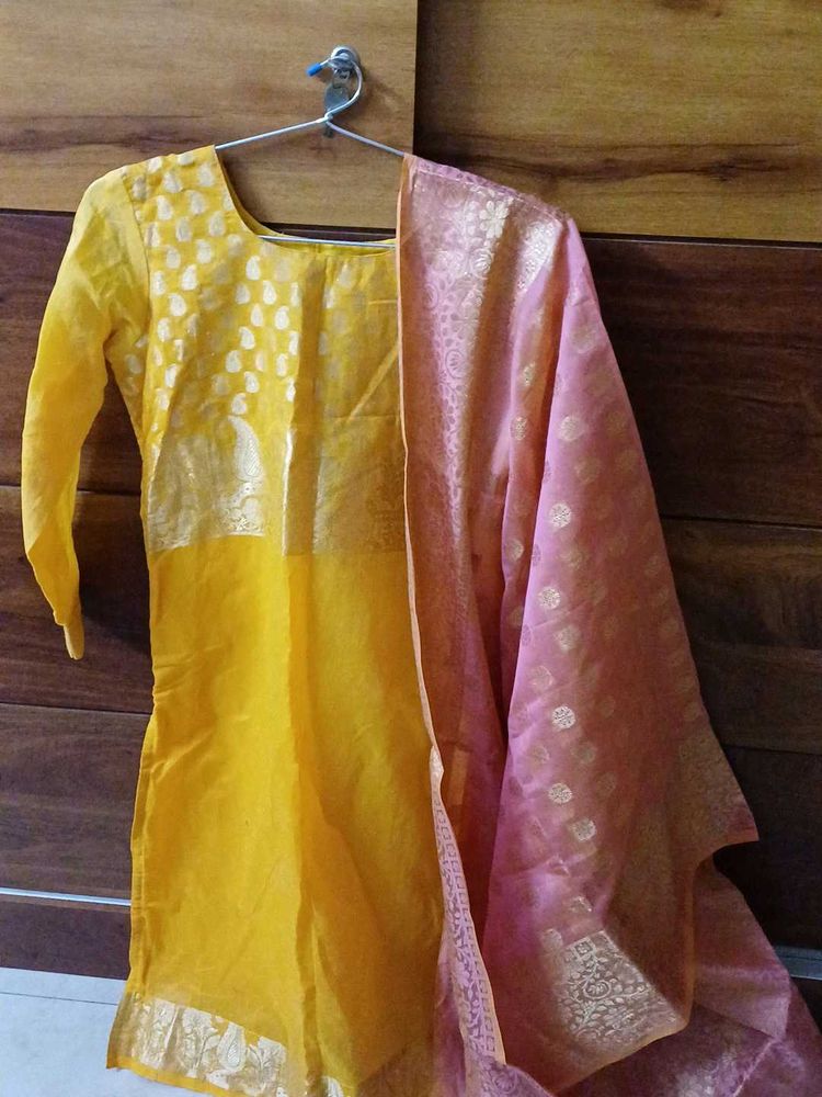 Beautiful Cotton Silk Dress