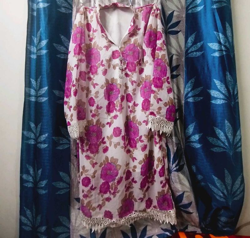 Floral Print Kurti