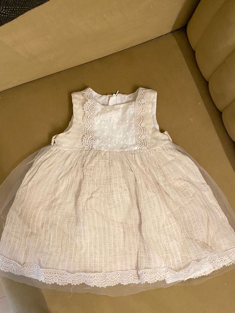 Ivory Lace Toddler Dress