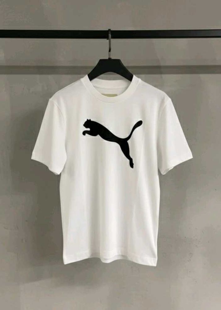 Puma Ferrari White Logo T-Shirt