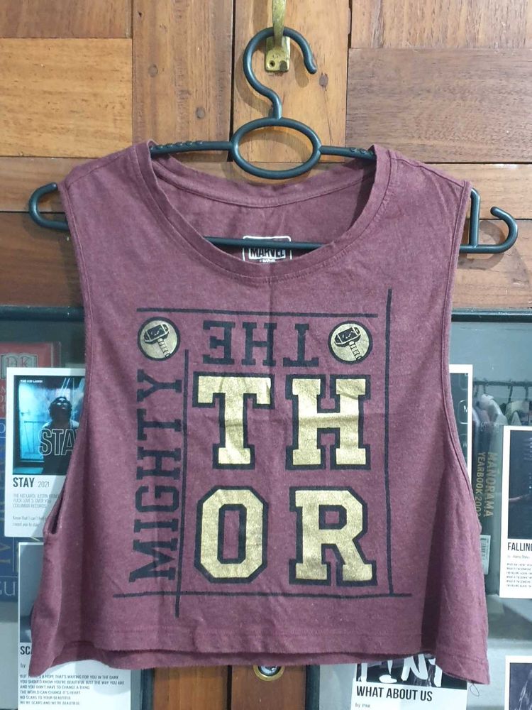 Marvel Thor Crop Top