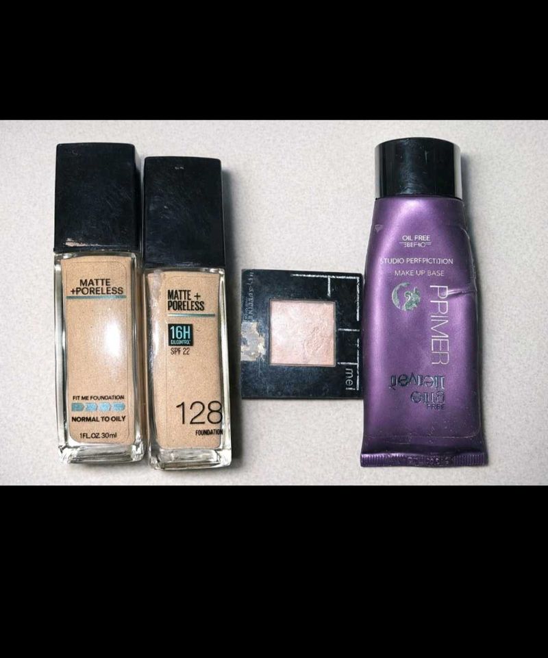 Maybelline Foundation &amp; Pressed Powder