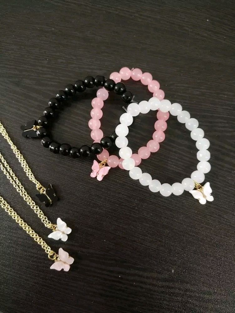Pack Of 6 Bracelet And Pendant Combo