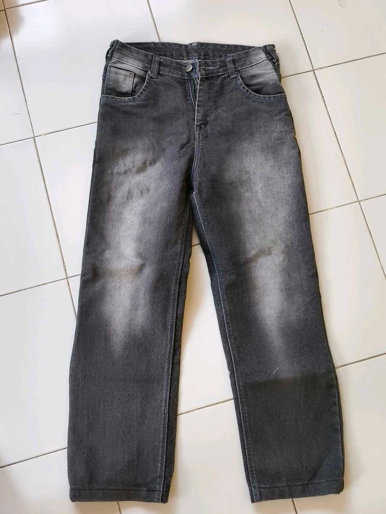 Stylish Grey Denim Jeans