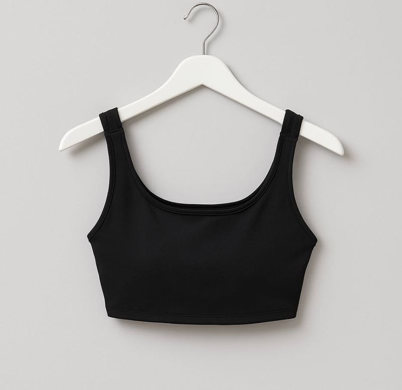 Black Sports Bra