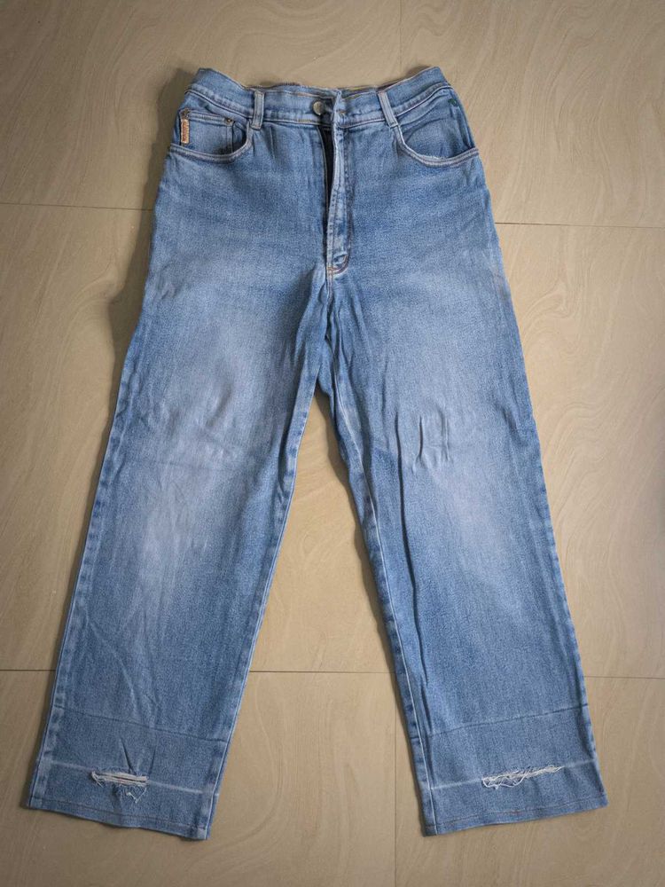 Light Wash Denim Jeans